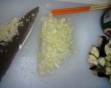 ナスとトマトのミートソーススパゲッティ作り方1写真