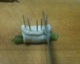 ちくわの梅キュー巻き作り方6写真