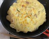 絶品おつまみ！ちくわとチーズのチヂミ作り方4写真
