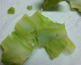 ブロッコリーの軸も食べてね作り方2写真