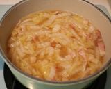 ルクルーゼで白菜とベーコンのスープ作り方6写真