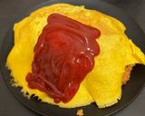わんぱく漢のケチャップオムライス🥚作り方7写真