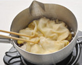 さつまいもと鶏肉の炊き合わせ作り方7写真