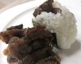 冷凍保存で牛佃煮♬おにぎりに超便利❢簡単作り方7写真