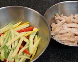 ゆで鶏胸肉で♪さっぱり♫チンジャオロース作り方2写真