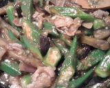 なすとオクラと豚肉のこってり丼作り方9写真