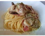 ベーコンとエリンギのミルクソースパスタ作り方4写真