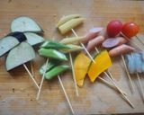 夏野菜の彩り串天作り方2写真