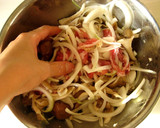 豚ときのこの塩しょうが焼き作り方3写真