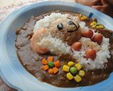 デコカレー☺もこもこ羊さん作り方5写真