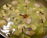 簡単！チャーハンの豚茄子塩餡かけ作り方2写真