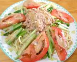 お手軽♪ツナ冷やし中華作り方5写真