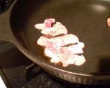 お弁当向きの豚薄切り肉の玉子とじ作り方2写真