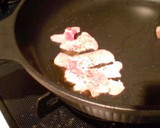 お弁当向きの豚薄切り肉の玉子とじ作り方2写真
