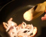 お弁当向きの豚薄切り肉の玉子とじ作り方3写真