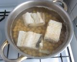 ラ・マンチャ風　タラとヒヨコ豆の煮込み作り方5写真
