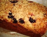 ブラックベリーと林檎のクランブルケーキ作り方14写真