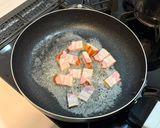 かぼちゃとさつまいもときのこのホットサラダ作り方6写真