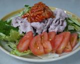 豚肉の冷しゃぶ☆キムチのせ作り方3写真