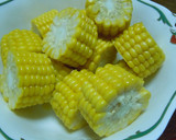 超簡単　美味しい　とうもろこし調理法！作り方5写真
