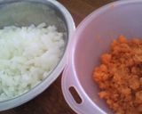 野菜入り☆万能☆鶏そぼろ作り方1写真