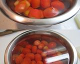 皮むき簡単!ミニトマトで水煮♡作り方3写真