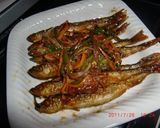 ししゃもの甘辛煮☆カレー風味作り方9写真