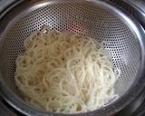 ぶっかけそうめん☆から揚げＯＮ作り方1写真