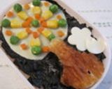 夏のデコ弁　　＊*うちわ*＊作り方7写真