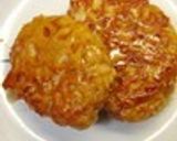 記録用☆鶏つくね照り焼きハンバーグ弁当☆作り方1写真
