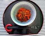記録用☆鶏つくね照り焼きハンバーグ弁当☆作り方3写真