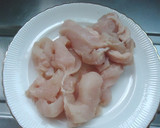 ちんげん菜の牛乳簡単炒め作り方1写真