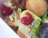 お弁当に◎ベーコンと玉ねぎの卵焼き作り方4写真
