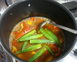 鶏の照り焼きを使ってスープカレー作り方2写真