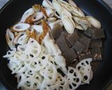 フライパンひとつで★根菜の炒め煮★作り方1写真