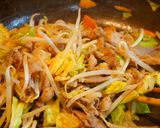 甘辛*みそダレ焼きうどん*作り方4写真