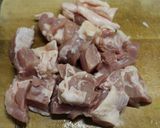 超簡単！レンジで柔らか〜鳥ポン煮作り方1写真