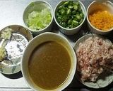 肉味噌豆腐作り方1写真