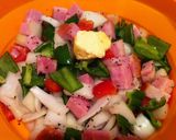 レンジで超簡単 ♡野菜たっぷりオムレツ♡作り方5写真