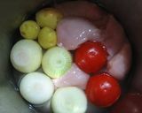 放り込むだけ！丸ごと野菜のチキンスープ作り方3写真