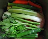放り込むだけ！丸ごと野菜のチキンスープ作り方4写真
