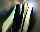 なすと挽肉のスイチリ炒め♬作り方1写真