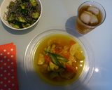 夏野菜のスープカレー作り方8写真