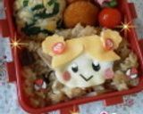お弁当に❤プチトマトdeりんごちゃん作り方3写真