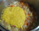 ➏　コーンスープ　➏作り方6写真