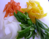 あまり野菜で本格風肉野菜炒め作り方1写真
