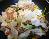 あまり野菜で本格風肉野菜炒め作り方7写真