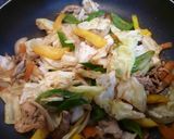 あまり野菜で本格風肉野菜炒め作り方8写真