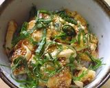 シソのせ豆腐ユッケ丼。作り方6写真