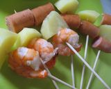 簡単おいしい串天♪と揚げ饅頭＾＾作り方4写真